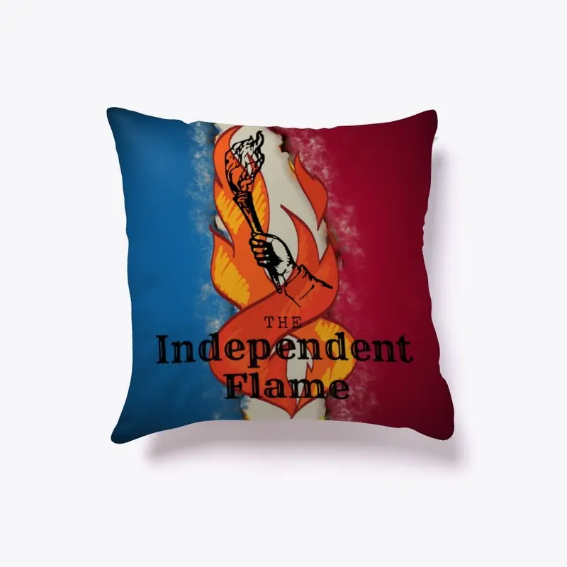 Independent Flame Logo | Pillow